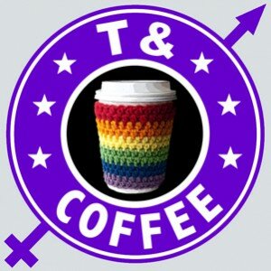 T & Coffee Logo Purple Small